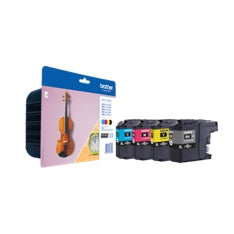 Pack cartuchos tinta Brother lc127xlvalbp negro cian magenta amarillo - dcp j4110dw · mfc j4410dw · j4510dw · j4710dw
