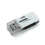 Lector USB Tarjetas Memoria Universal COOL (All in One) Blanco - PixelPlaza