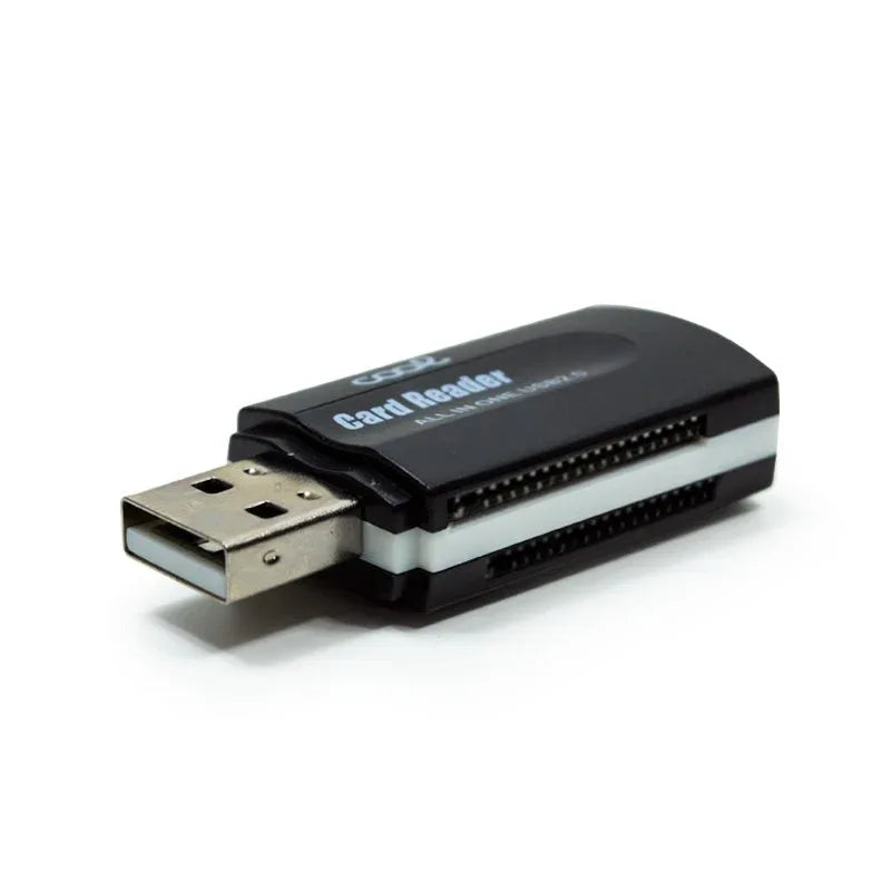 Lector USB Tarjetas Memoria Universal COOL (All in One) Negro - PixelPlaza