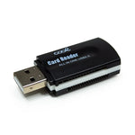 Lector USB Tarjetas Memoria Universal COOL (All in One) Negro - PixelPlaza