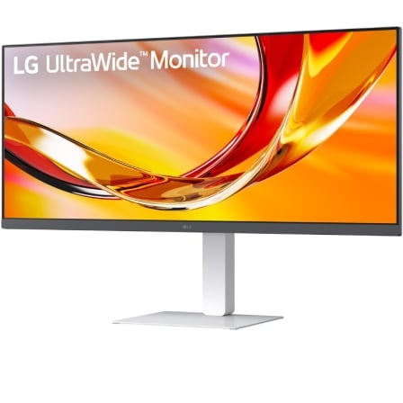 Monitor Profesional Ultrapanorámico LG 34BF550B-W 34"/ WFHD/ Multimedia/ Regulable en altura/ Blanco