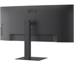 Monitor Profesional Ultrapanorámico Curvo LG UltraWide 34U650A-B 34"/ WQHD/ Multimedia/ Regulable en altura/ Negro