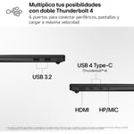 Portátil LG Gram 14Z95U-G.AU85BN Ryzen AI 7 450/ 32GB/ 512GB SSD/ 14"/ Win11