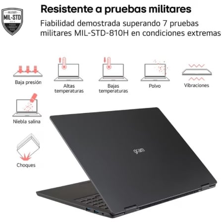 Portátil LG Gram 17ZD90TL-G.AX85BN Intel Core Ultra 7-258V/ 32GB/ 512GB SSD/ 17"/ Sin Sistema Operativo