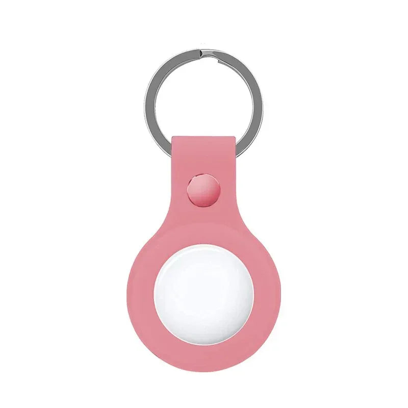 Llavero Protector COOL Compatible con AirTag Silicona Rosa - PixelPlaza