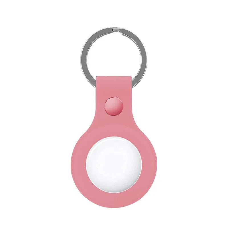 Llavero Protector COOL Compatible con AirTag Silicona Rosa - PixelPlaza