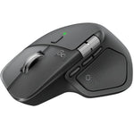 Ratón Ergonómico Inalámbrico Logitech MX Master 4/ Batería recargable/ Hasta 8000 DPI/ Grafito