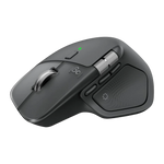 Logitech MX Master 4 for Business 8000 DPI 6 botones Bluetooth + 2.4GHz láser Ratón inalámbrico ergonómico