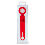Loop Funda COOL Compatible con AirTag Silicona Rojo - PixelPlaza