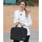 Maletín Ordenador Portátil 12-13.5 Pulg COOL Cleveland Negro - PixelPlaza