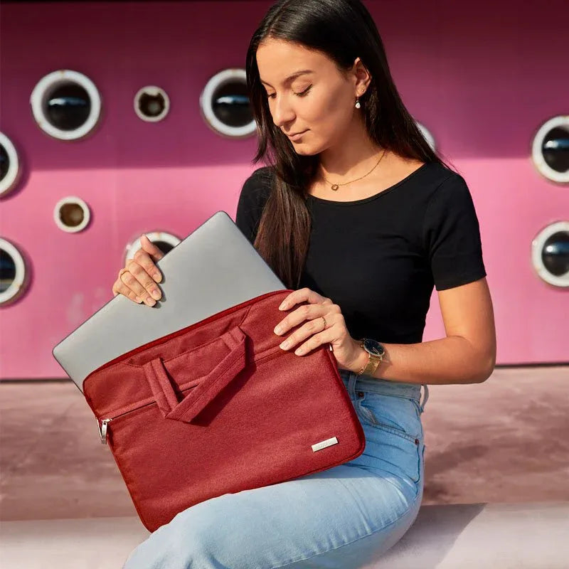 Maletín Ordenador Portátil 13-15 Pulgadas COOL Sigma Granate - PixelPlaza