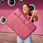 Maletín Ordenador Portátil 15-17 Pulgadas COOL Sigma Rosa - PixelPlaza