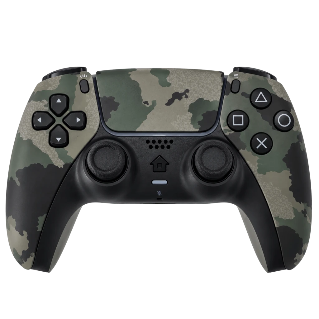 Powergaming Mando Inalámbrico Compatible PS5 Gris Camuflaje