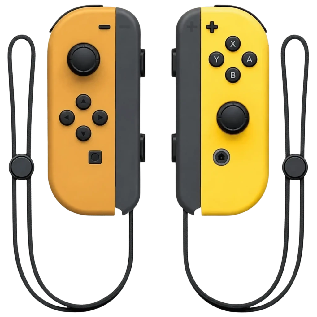 J-C Set Izq/Dcha Marrón/Amarillo Switch 500mAh 15h Mando