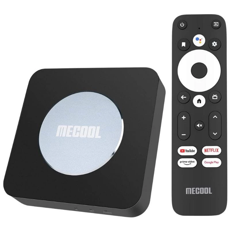 Mecool KM2 Plus 2GB/16GB Android 11 4K WiFi doble banda Bluetooth S905X4-B TV Box