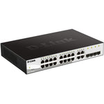 Switch d - link 20 puertos gestionable 16 gigabit ethernet 10 - 100 - 100 4 sfp