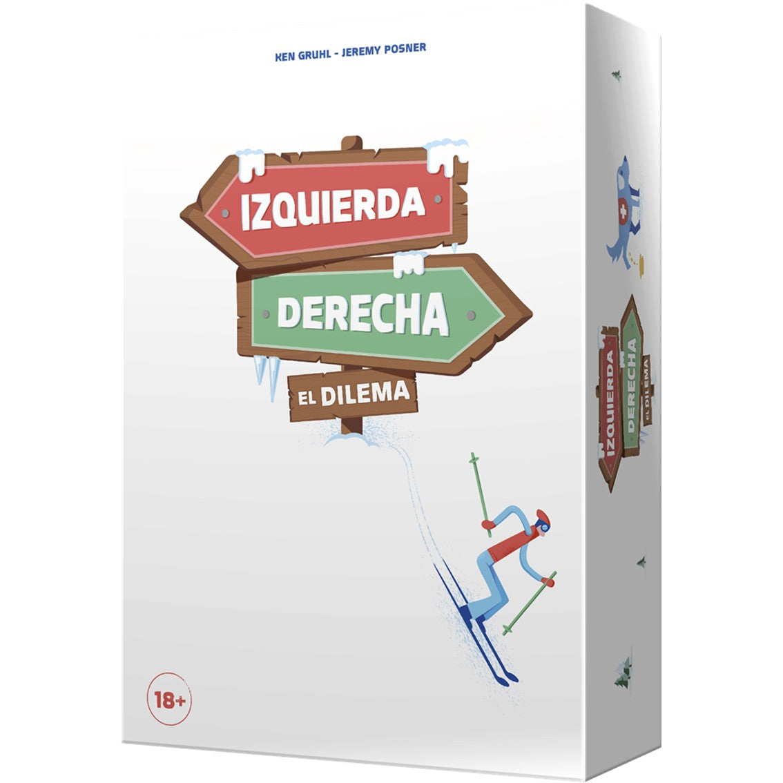 Juego de mesa izquierda derecha el dilema PEGI 18