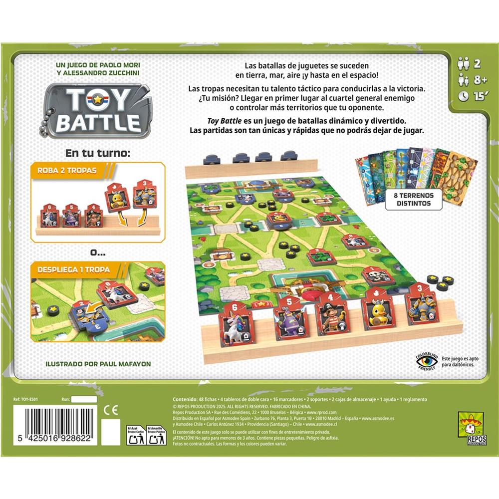 Juego de mesa toy battle