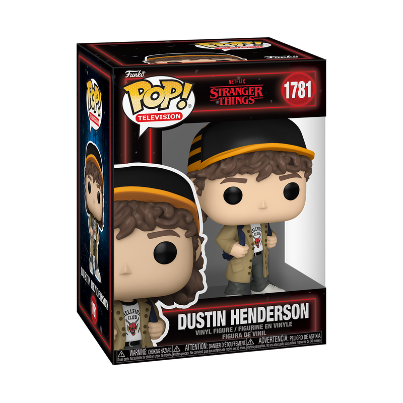 Funko pop! tv stranger things dustin henderson