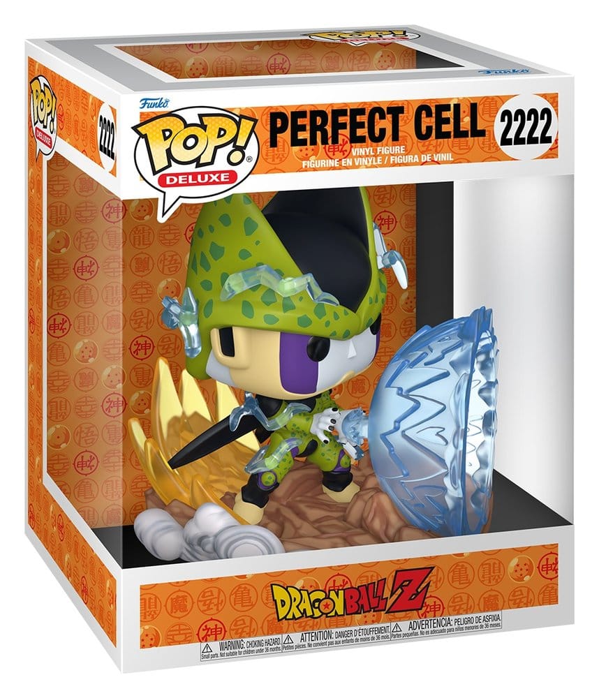 Funko pop deluxe dragon ball z perfect cell (vs. gohan) (build - a - scene)
