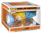 Funko pop moments dragon ball z father - son kamehameha