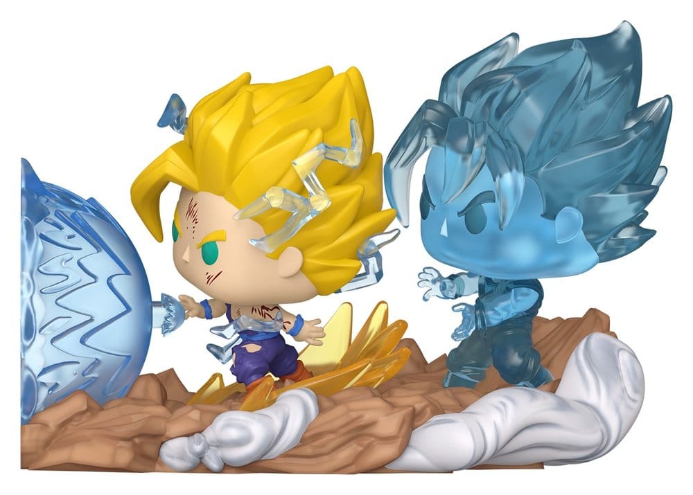 Funko pop moments dragon ball z father - son kamehameha