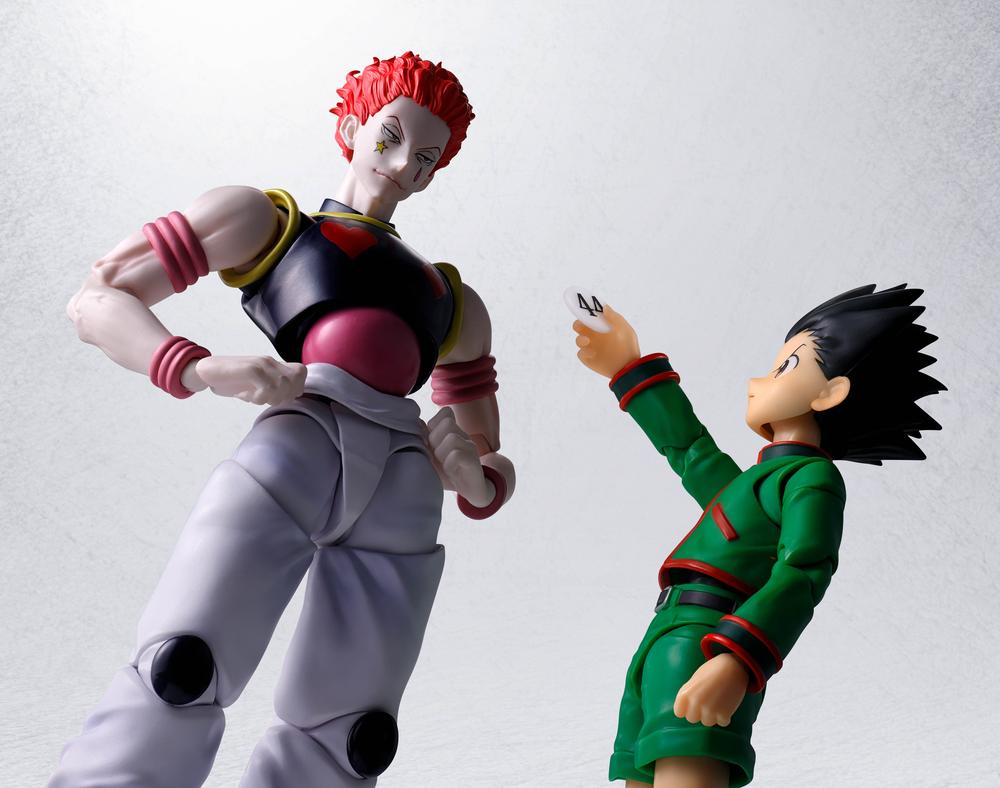 Gon & killua the hunter exam optión parts set. sh figuarts. hunter × hunter. bandai tamashii natións