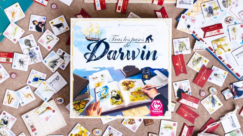 Juego de mesa tras los pasos de darwin