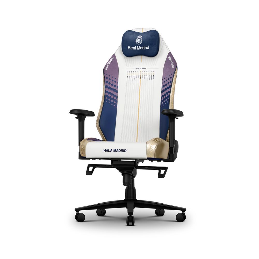 Silla gaming oficial limitada real madrid talla r