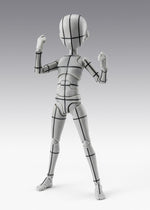 Figura tamashii nations body - kun ken sugimori edition wireframe gray color ver.