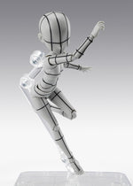 Figura tamashii nations body - chan ken sugimori edition wireframe gray color ver.