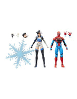 Figura Hasbro marvel rivals spider - man & luna snow