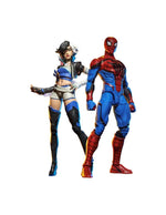 Figura Hasbro marvel rivals spider - man & luna snow