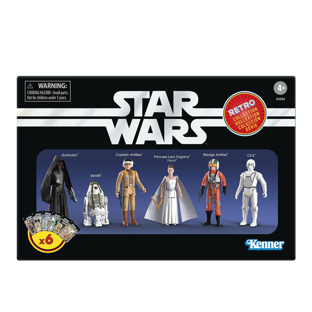 Figuras Hasbro star wars retro collection 6 unidades