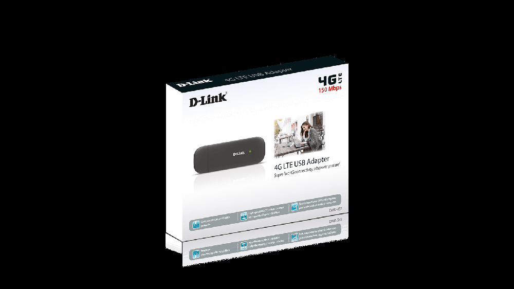 Adaptador 4G USB d - link dwm - 222w - r