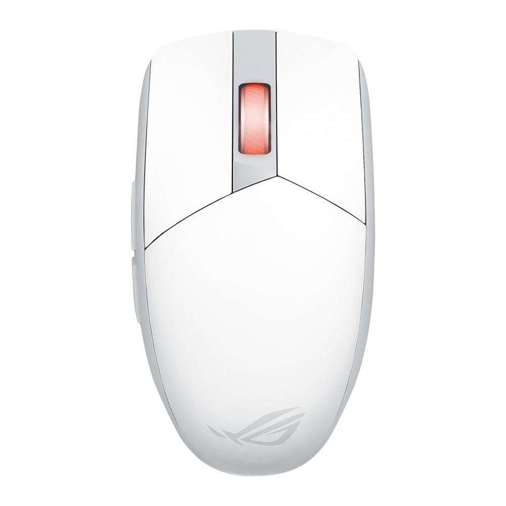 Raton inalambrico gaming Asus rog strix impact iii blanco