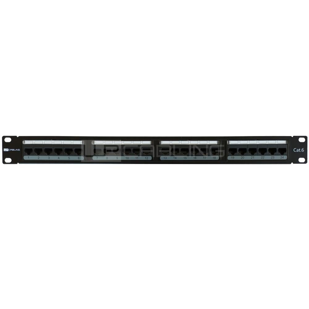 Patch panel wp 1u 19 pulgadas 24 puertos utp cat. 6