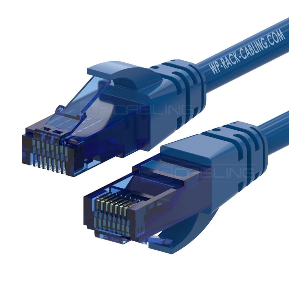 Cable de red wp latiguillo RJ45 u utp cat.5e 2 m Azul #azul