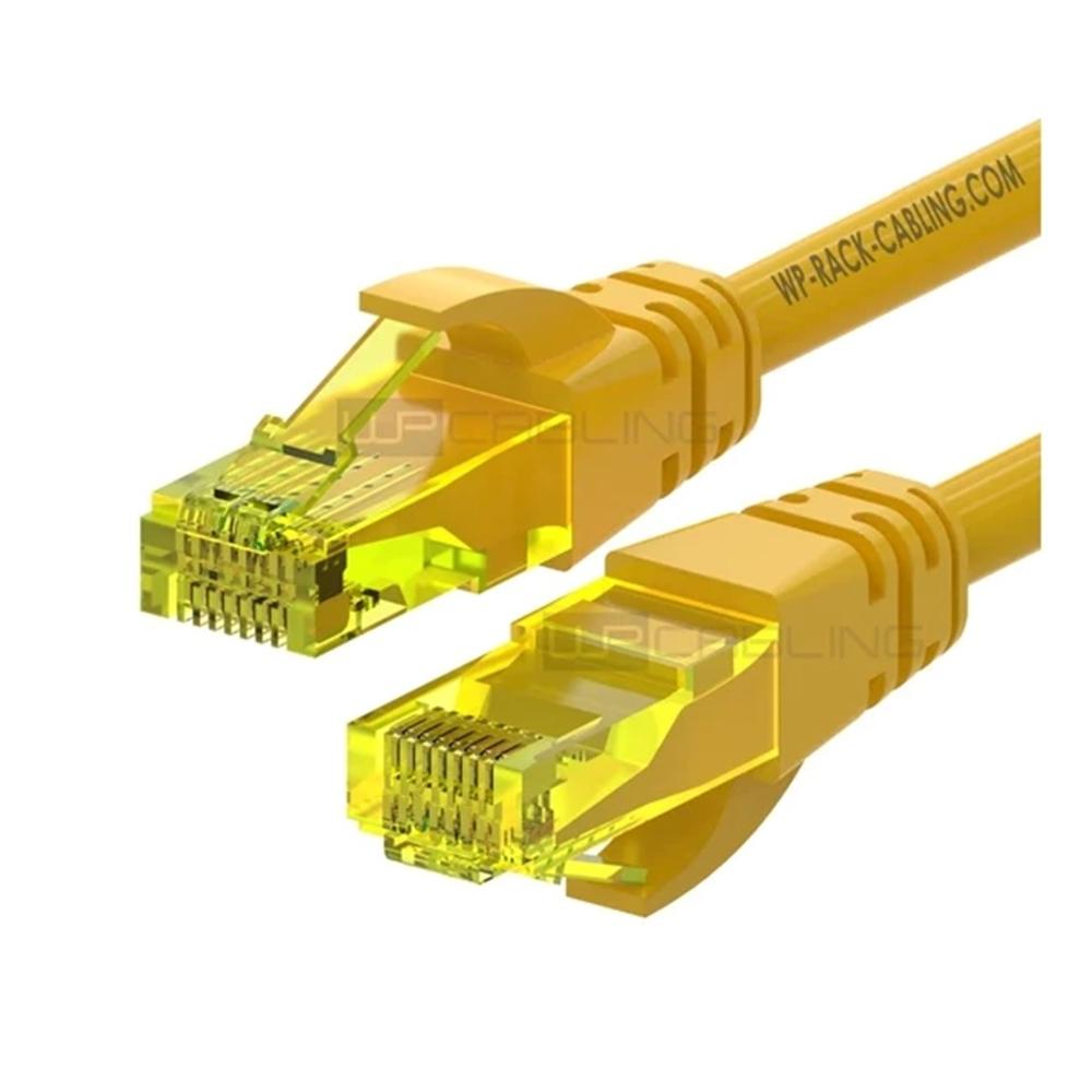 Cable de red wp latiguillo RJ45 u utp cat.6a Amarillo #amarillo