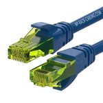 Cable de red wp latiguillo RJ45 u utp cat.6a Azul #azul