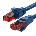 Cable de red wp latiguillo RJ45 u utp cat.6 Azul #azul