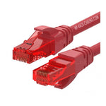 Cable de red wp latiguillo RJ45 u utp cat.6 Rojo #rojo