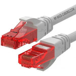 Cable de red wp latiguillo RJ45 u utp cat.6 Gris #gris
