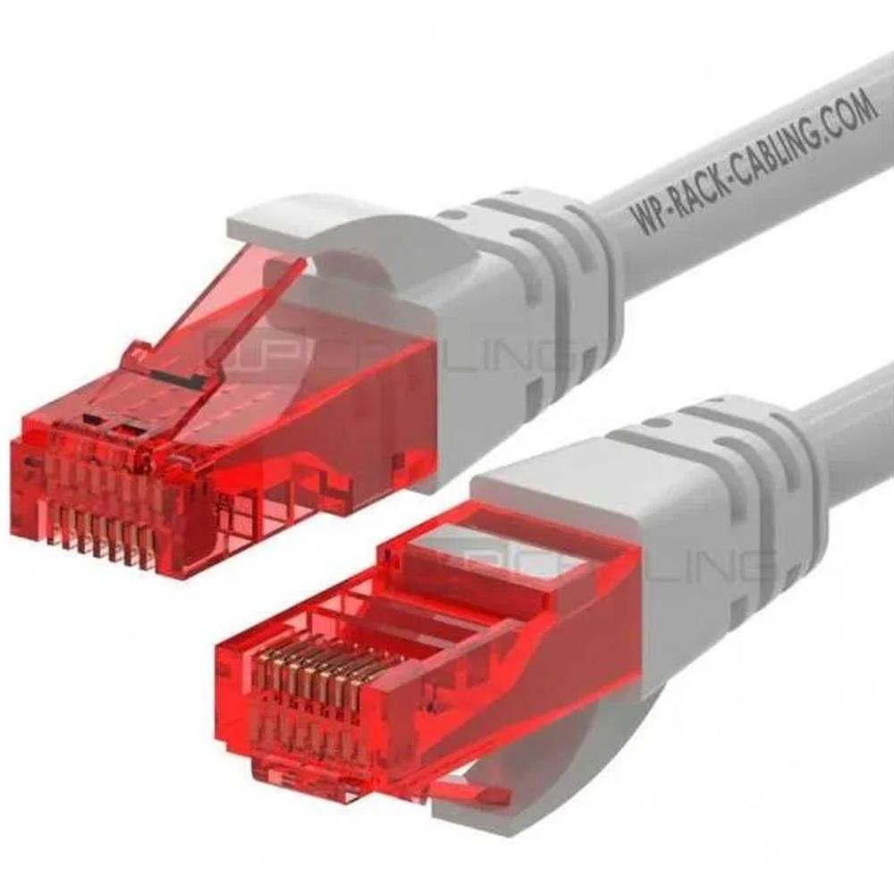 Cable de red wp latiguillo RJ45 u utp cat.6 Gris #gris