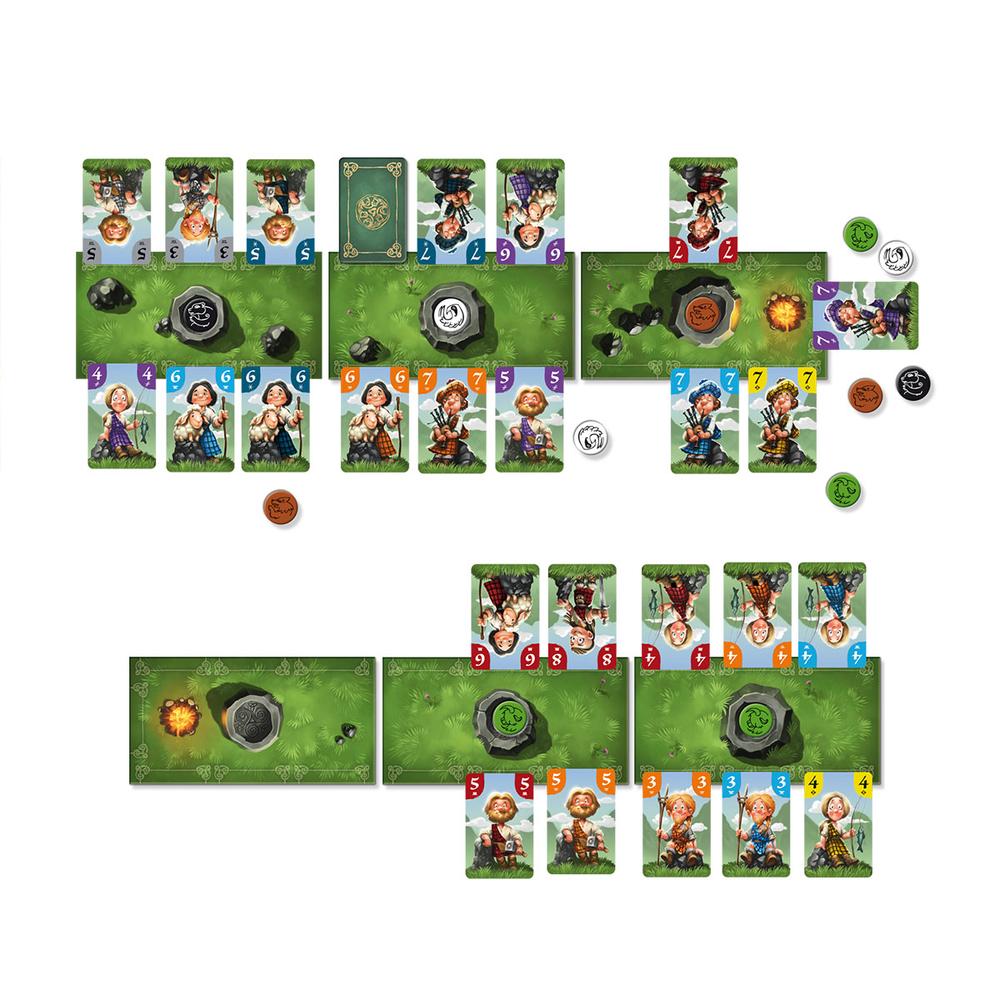 Juego de cartas clans and glory