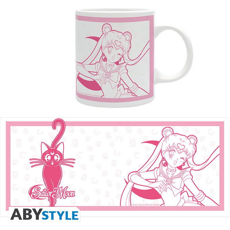 Taza Abystyle sailor moon y luna