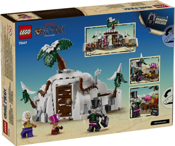Lego one piece netflix guarida en la montaña