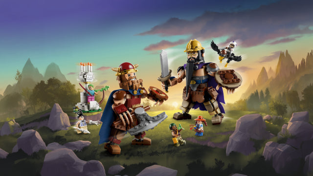 Lego one piece netflix dorry vs brogy