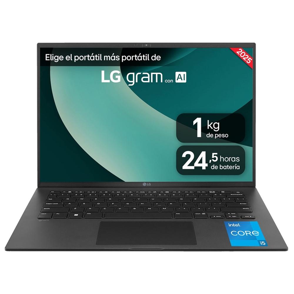 Portatil LG gram 14zd90ru - g i5 - 1334u · 8GB · SSD 256GB · 14 pulgadas fhd+ · freedos