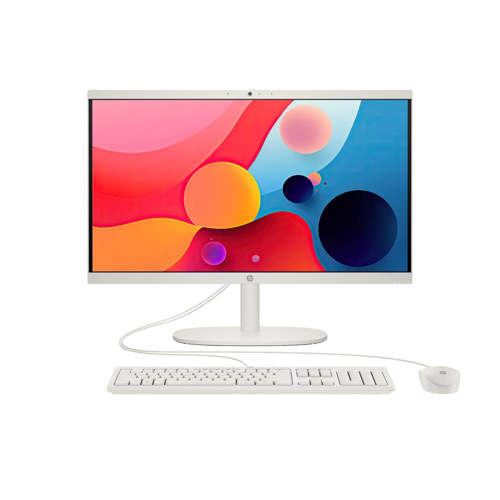 Ordenador all in one HP 22 - dg0044ns 21.45 pulgadas n200 · 8GB · SSD 512GB · freedos · teclado y raton